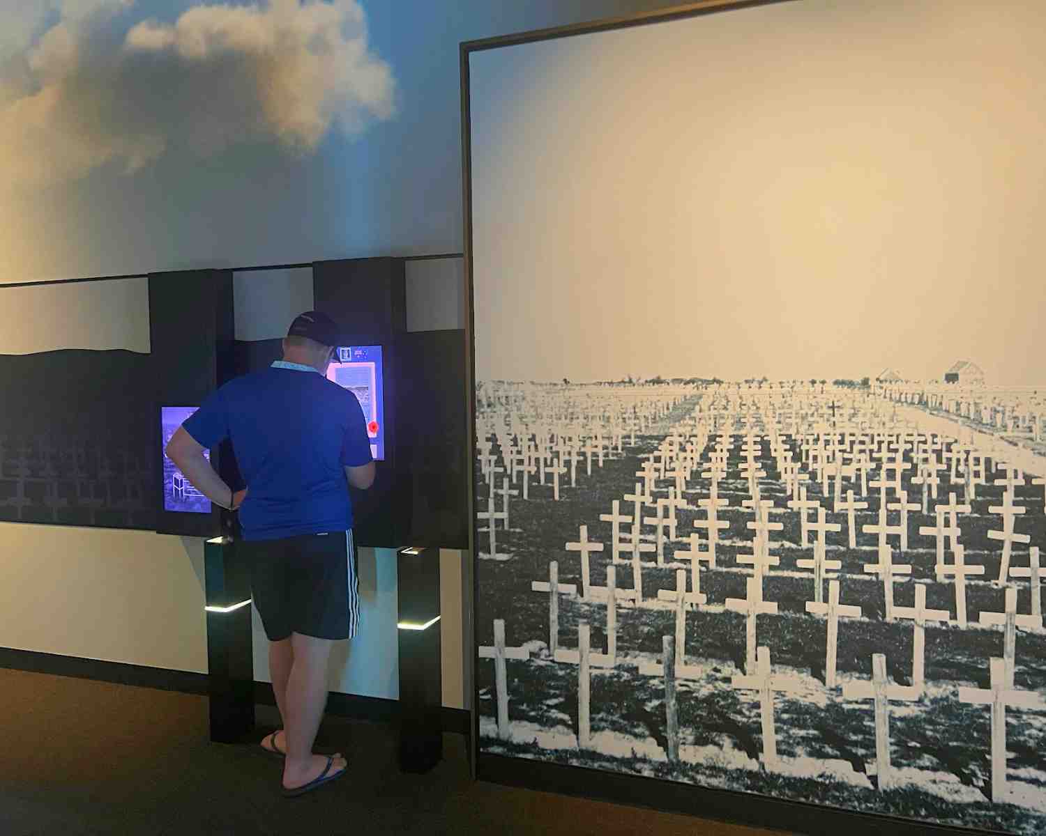 Visiting the National ANZAC Centre with kids