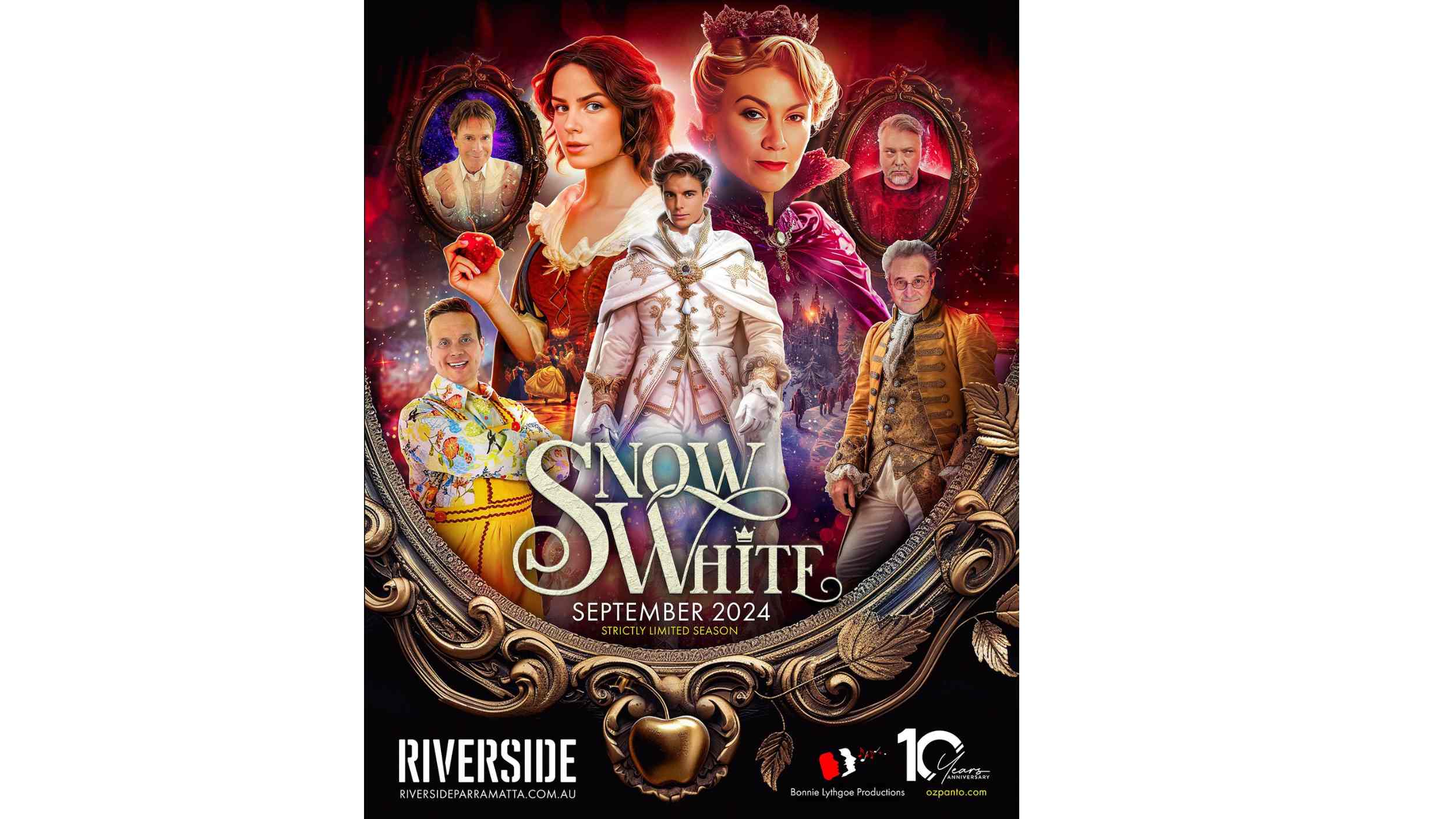 Riverside Theatre Parramatta with kids | Snow White